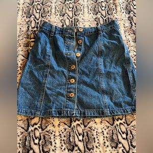 Jean skirt